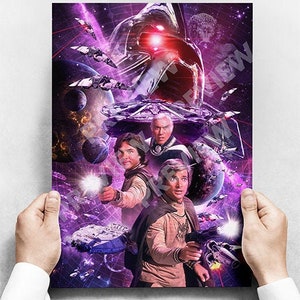 Battlestar Galactica 1978 A3 Poster Print