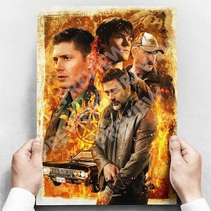 Supernatural 'Familie' A3 Poster