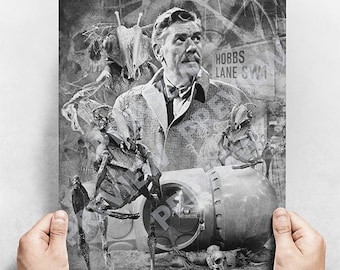 Quatermass and the Pit A3 poster print