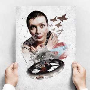 Servalan - Blake&#39;s 7 A3 Poster