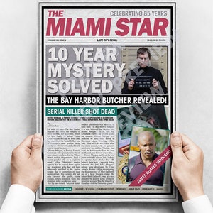 Dexter: New Blood - Fan Inspired Newspaper Poster