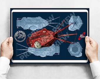 Red Dwarf - Blueprint Schematic