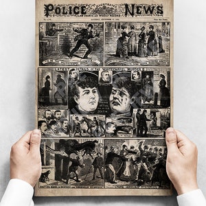 Periódico de Jack el Destripador - The Illustrated Police News - 22 de septiembre de 1888 - Annie Chapman