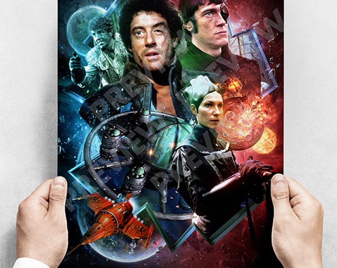 Blake's 7 the Mark of Kane Poster Print - Etsy