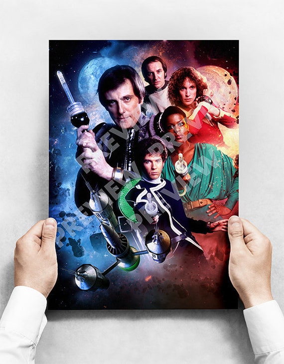 Blake's 7 Death-watch Fan Art Poster - Etsy