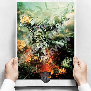 Transformers - Ironhide Autobot A3 Poster