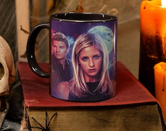 Buffy the Vampire Slayer Mug – 90s TV Show Coffee Cup, Cult Classic Fan Gift
