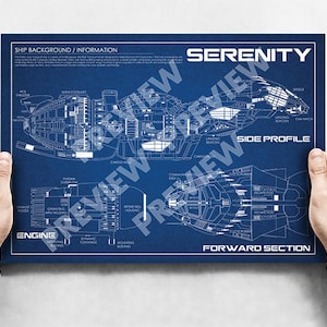 Firefly / Serenity - Blueprint Schematic
