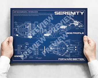 Firefly / Serenity - Blueprint Schematic