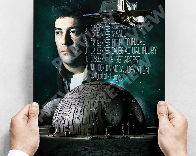 Blake's 7 the Way Back A3 Poster - Etsy