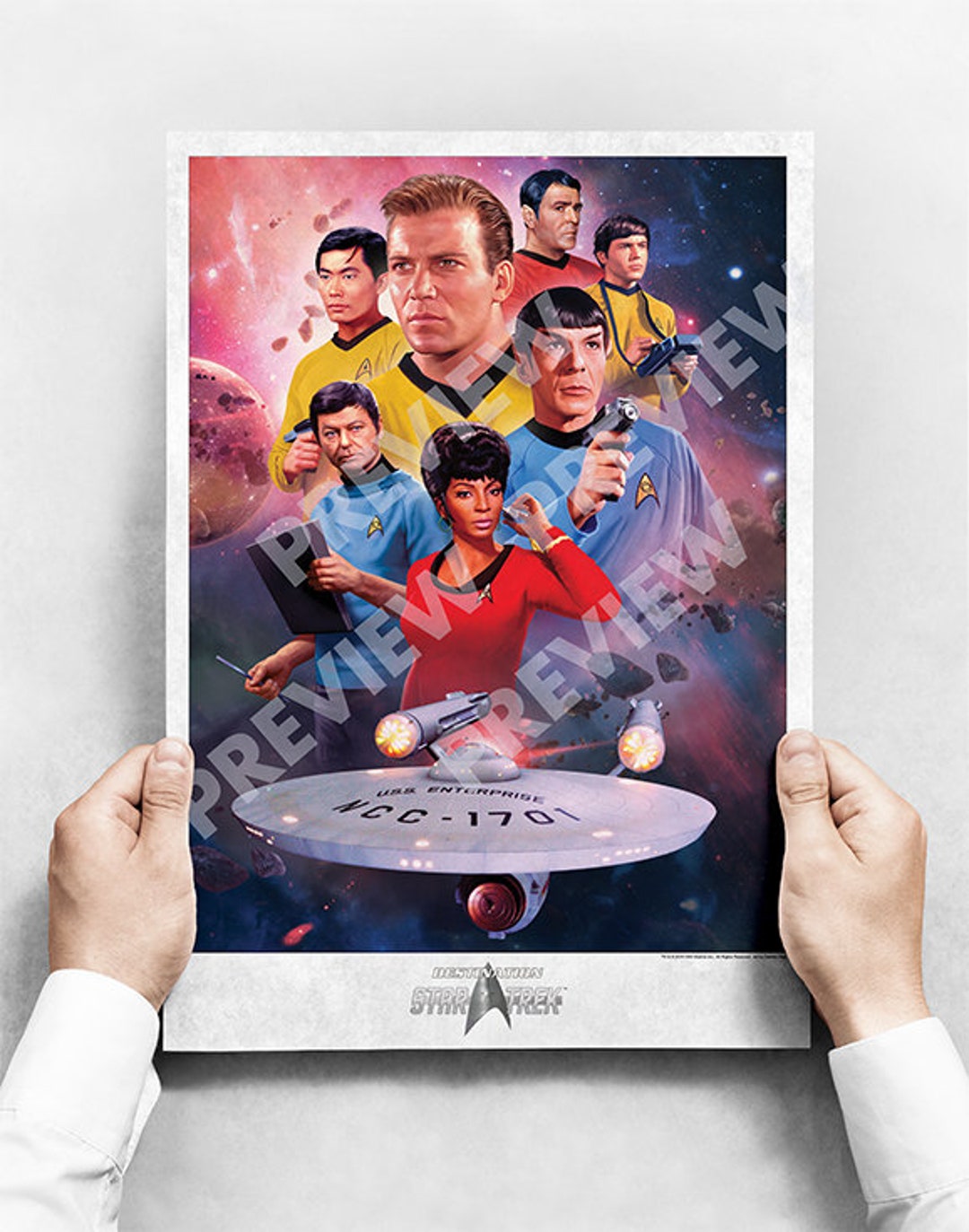 Star Trek the Original Series LICENSED CBS Studios Poster Montage