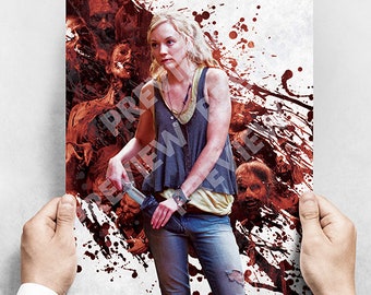 Beth Greene - The Walking Dead - Emily Kinney A3 Poster