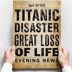 Titanic - Replica Poster