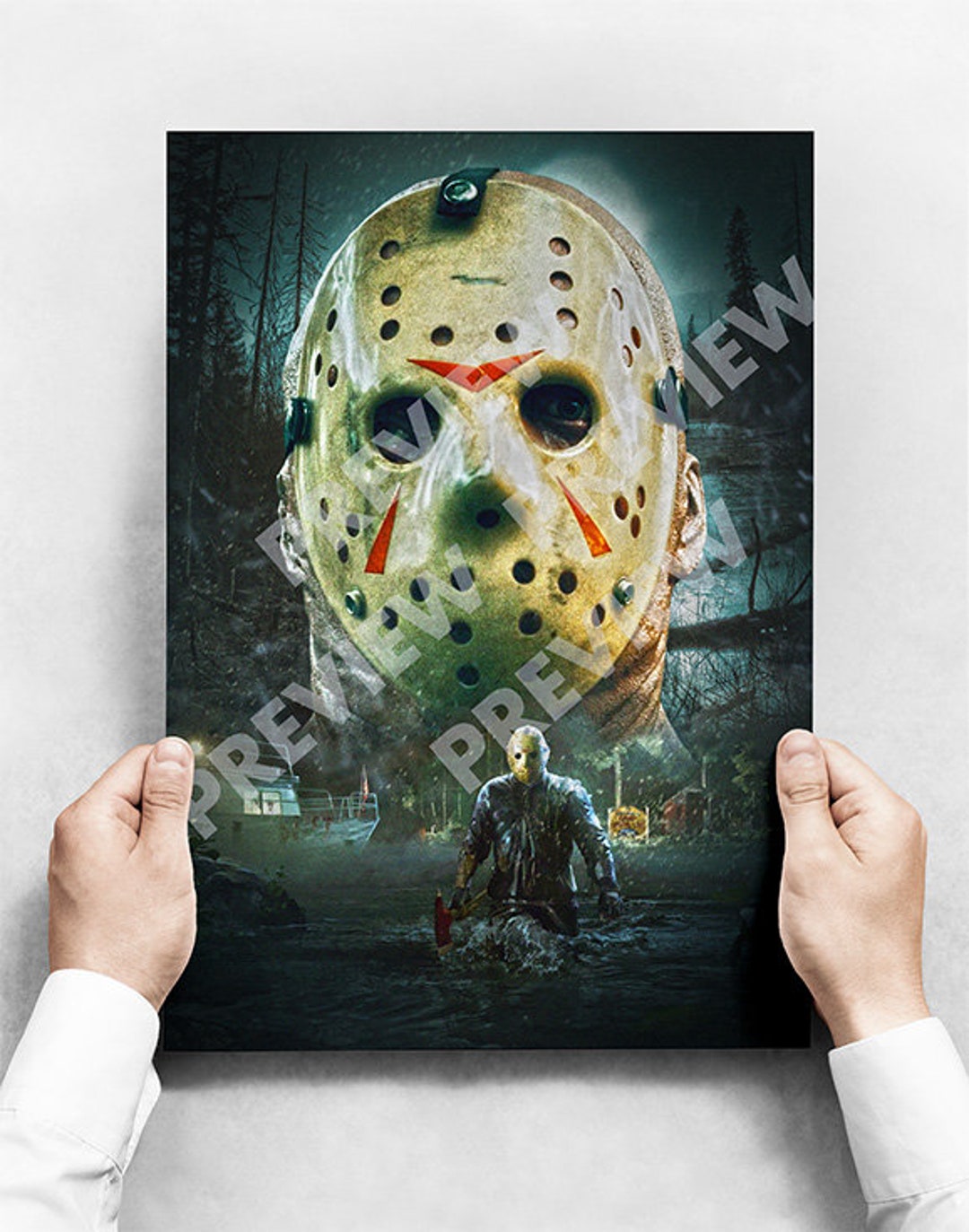 Jason Voorhees - Poster Print - Etsy