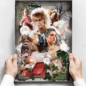 Labyrinth - David Bowie A3 Poster
