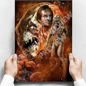 Pumpkinhead - A3 Art Poster