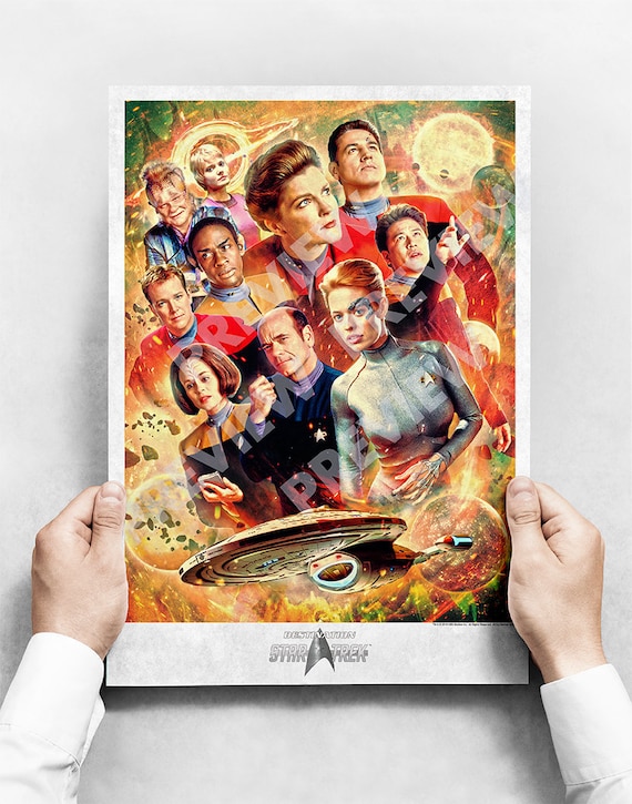 STAR TREK anniversary art work ポスター Amazon.com: Pyramid America Star Trek Join Starfleet Today