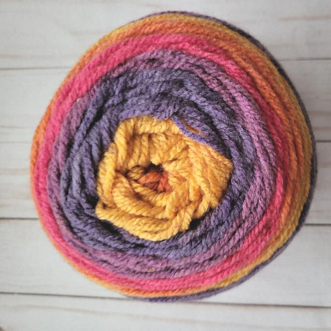 Caron Cakes Yarn Acrylic Wool Funfetti Discontinued Colorful Knit