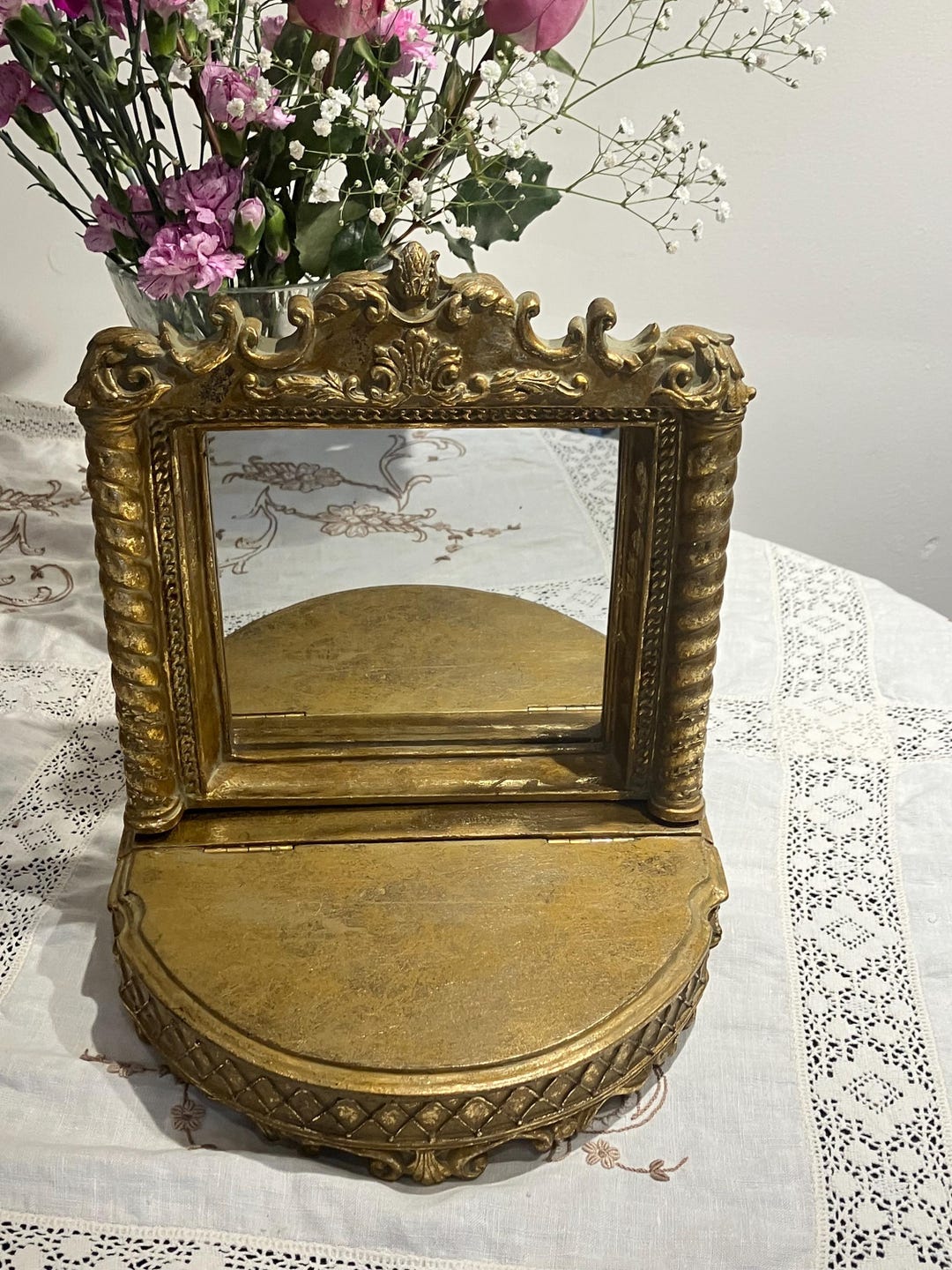 イタリア フィレンツェ美術 ジュエリーチェストボックス アンティーク
