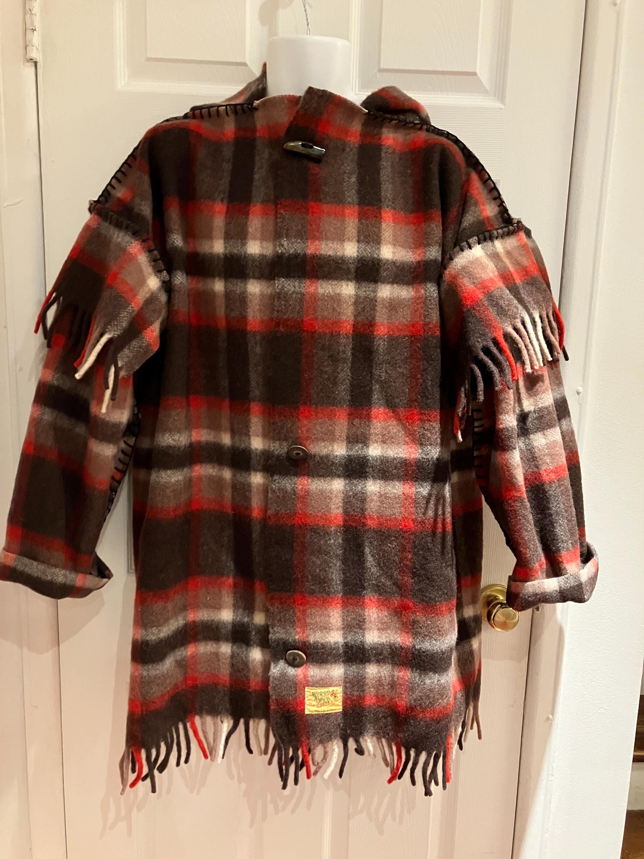 Mountain Man Wool Blanket Coat Early's Witney Point Blanket Capote