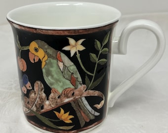 Taza vintage Villeroy & Boch Intarsia fabricada en Alemania
