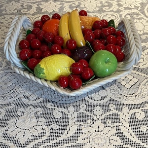 Capodimonte Fruit - Etsy