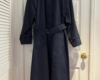 1970s Aquascutum Trench Coat | Vintage Beige Raincoat | England