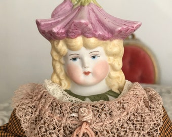 Poupée Ancienne Parian Doll China Head Bisque Mignonnette Maison De