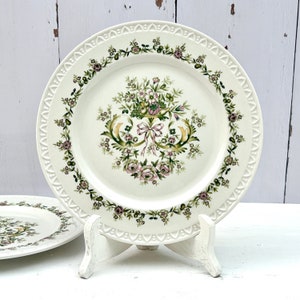Set of 2 Villeroy and Boch lunch plates pattern Trianon