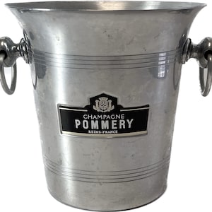 Vintage French Pommery Champagne ice bucket