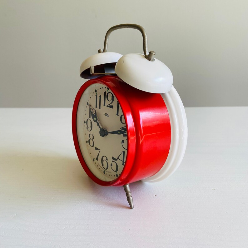 vintage red alarm clock vintage red alarm clock