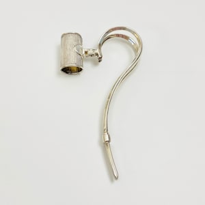 Vintage silverplated wine bottle holder, Italian bottle handle, wine serving handle