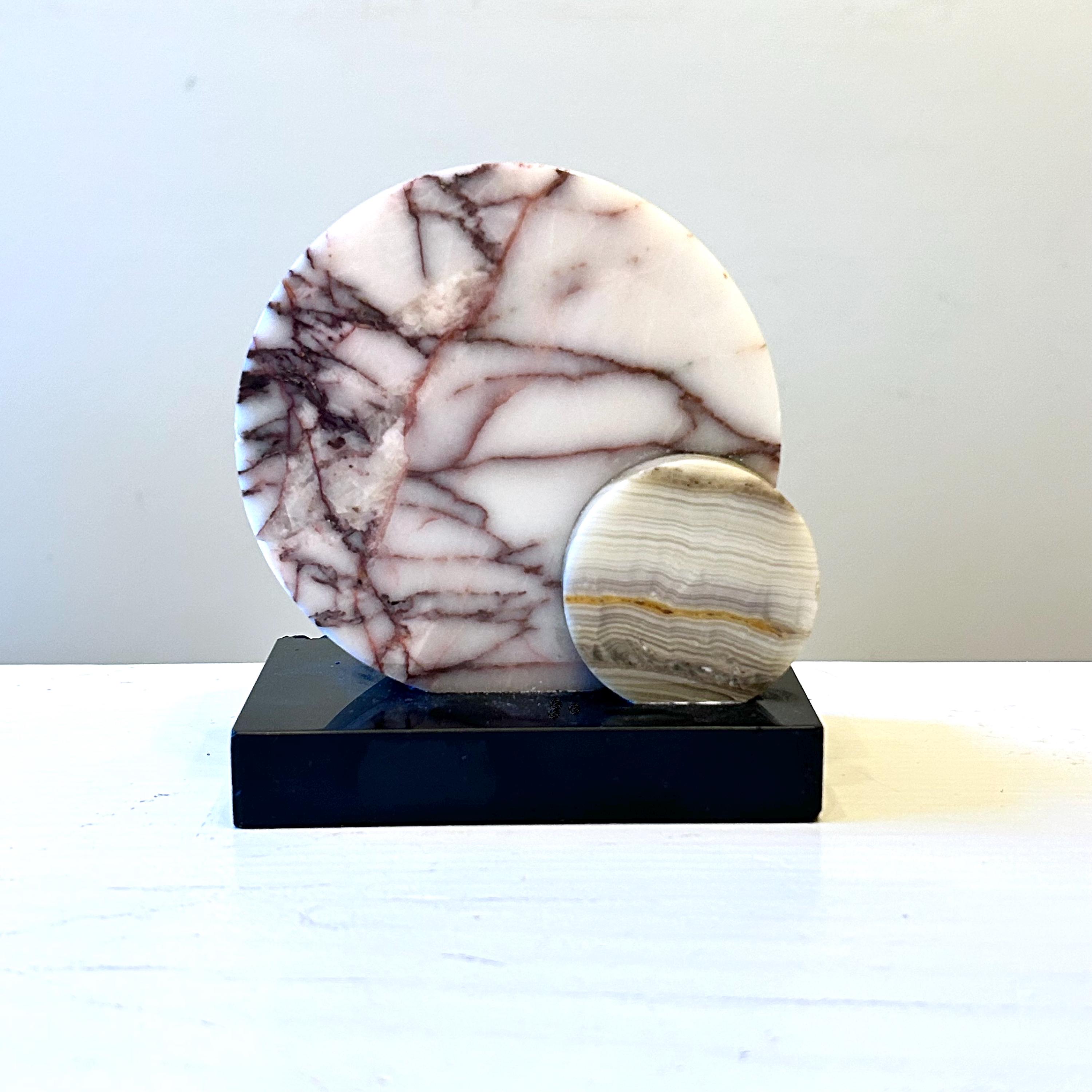 Marbel Stone Art Neo Noir像 ベルギー製 置物