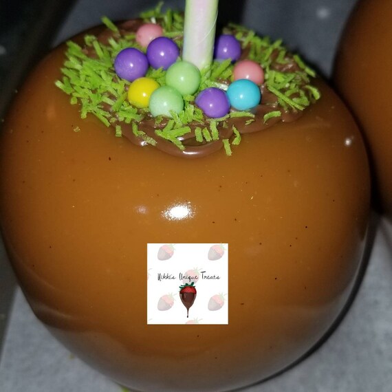 Gourmet Large Caramel Apples 4 Pack