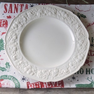 Retro Style Reindeer Script Placemats Set of 4 Table Mats Christmas Placemats Custom Order Holiday Table Decor