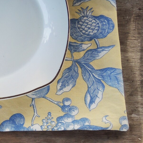 French Country Blue Etsy