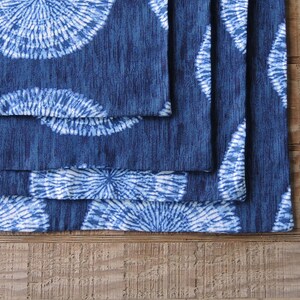 Blue Mandala Lined Cotton Placemats Set of 4 Modern Home Decor - Etsy