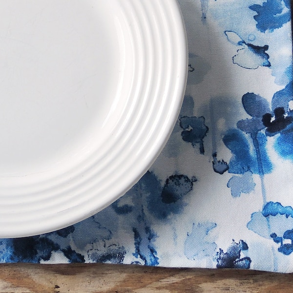 Cobalt Blue Placemats Etsy