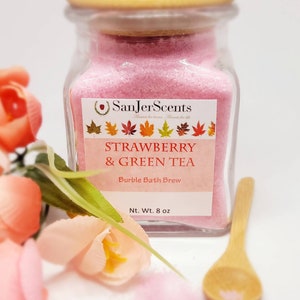 Personalized Relaxation Therapy Burble Bath Brew with Dead Sea Salts, Magnesium Sulfates, & Aromatherapy Spa Minerals.