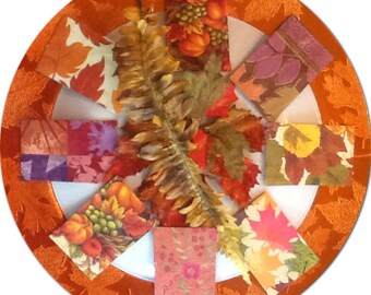 Artisan Autumn Fragrance Sachets, Fall Home Decor (Set of 6)