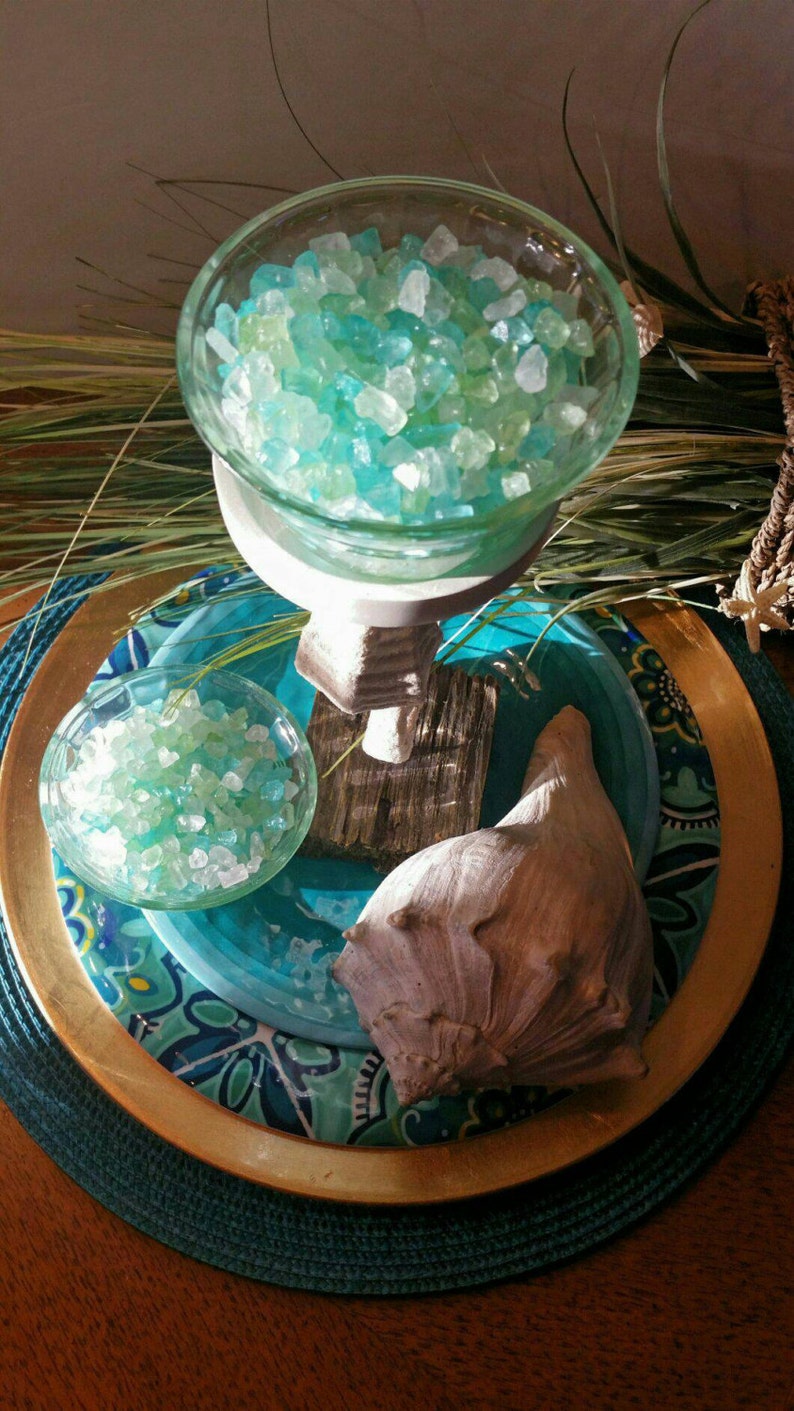 Iced Crystal Potpourri. Salt Rocks. Natural Mineral. Home Etsy