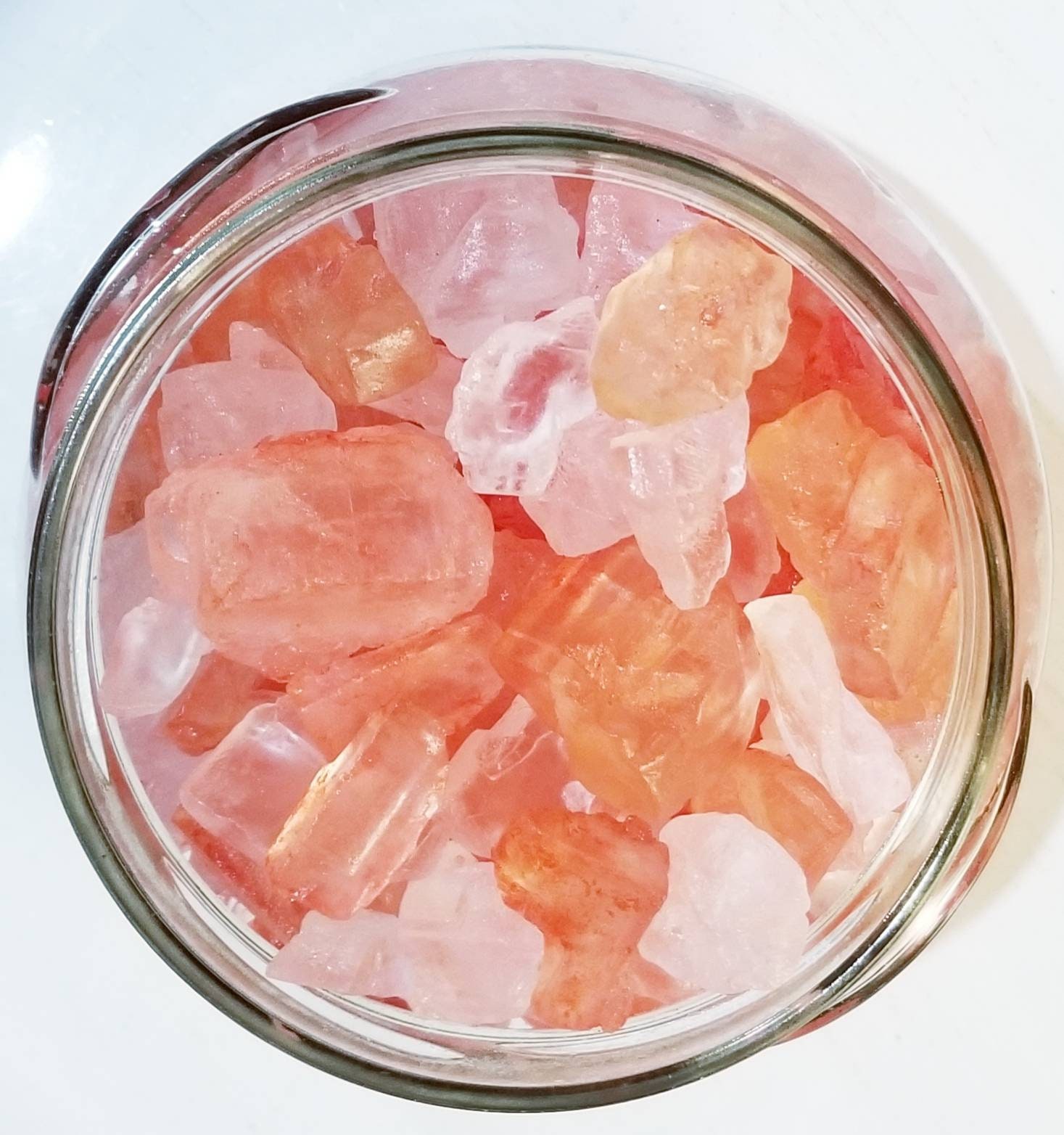 Iced Crystal Potpourri. Salt Rocks. Natural Mineral. Home Etsy