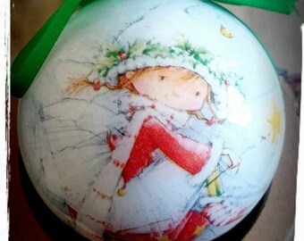 Little Fairy-Christmas bauble ,Christmas ornaments,Christmas bauble for a little girl,Fairy