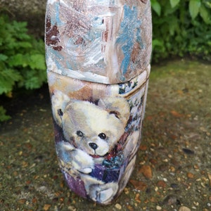 Teddybär, Weihnachtsgeschenk, Cookie Glas, Geld Glas, Kaffee-Glas, Tee-Glas, Andenken Glas, Housewarming, Weihnachten Tischdekorationen, Süßigkeiten Glas