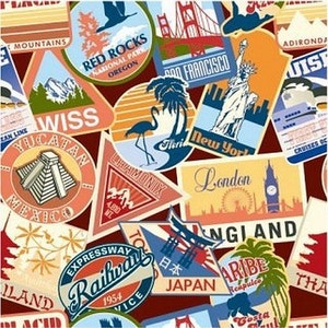 Tovaglioli di carta per decoupage, serie di 5 tovaglioli di alta qualità stile classico Vintage, Collage, partito, arti tovaglioli di carta, mestiere, - buon viaggio