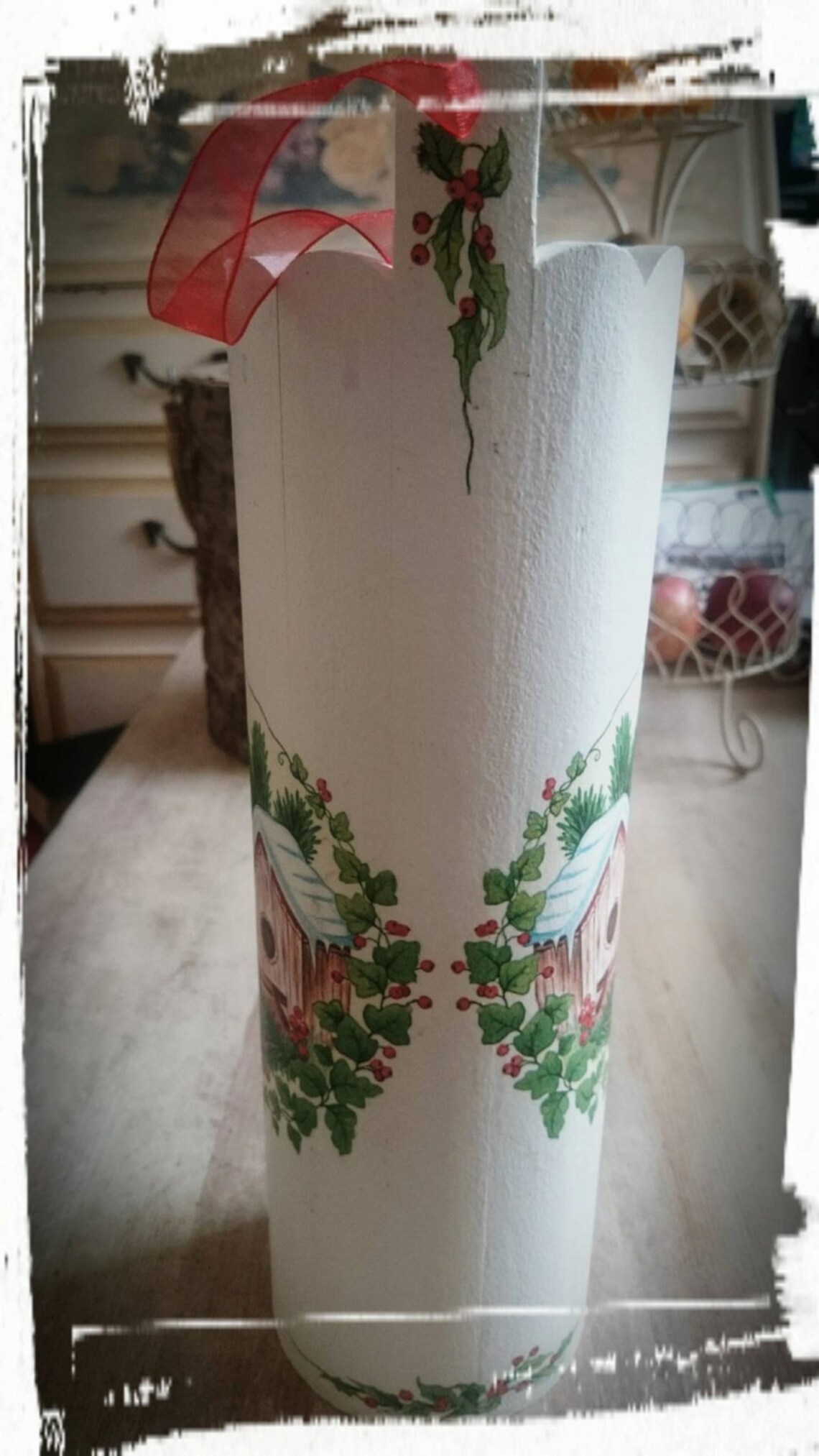 Christmas Wine Box/holders Holiday Wine/ Alcohol Box under - Etsy UK