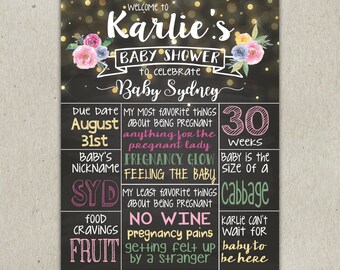 Flower Baby Shower Etsy Flower Baby Shower Etsy