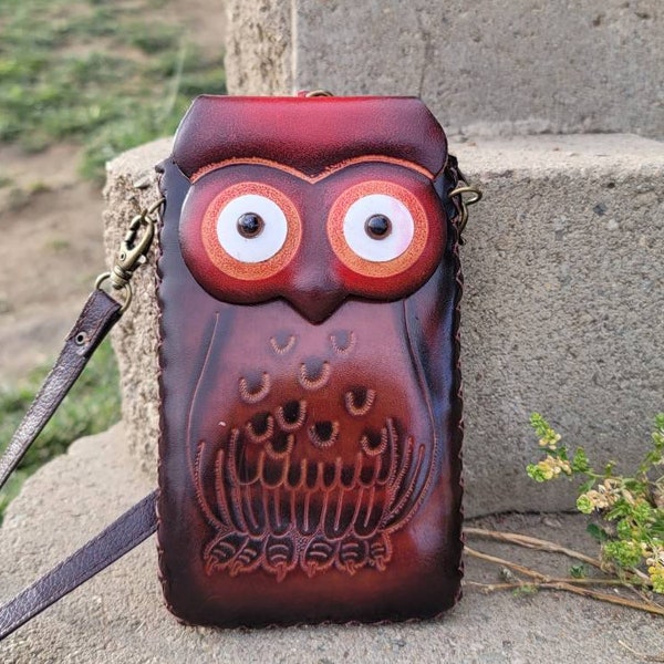 Owl Cell Phone Case Etsy