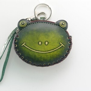 Monedero / Cartera / Pulsera de Piel de Rana Genuina Hecha a Mano