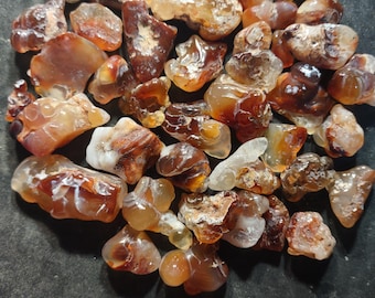 825 carats Arizona  Fire Agate Polished Assortment